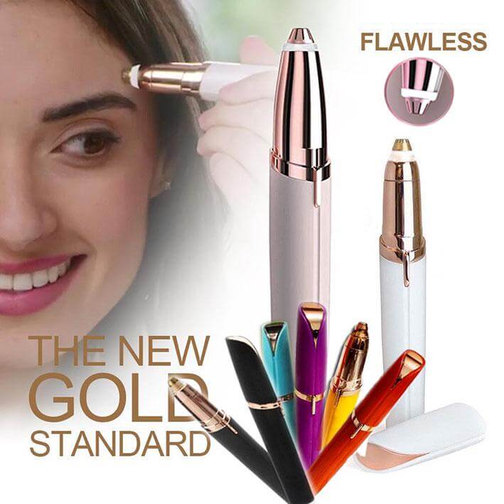 FLAWLESS EYEBROW TRIMMER & EPILATOR (RECHARGEABLE)
