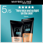Maybelline New York Fit Me Matte + Poreless Liquid Foundation - 128 Warm Nude 18ml