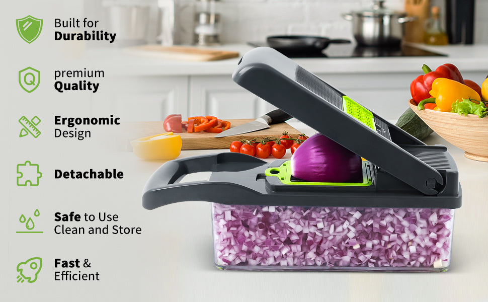 Vegetable Cutter, Chopper & Slicer