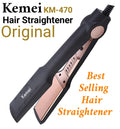 Professional Hair Straightener km329 Straightner with Temperature Control