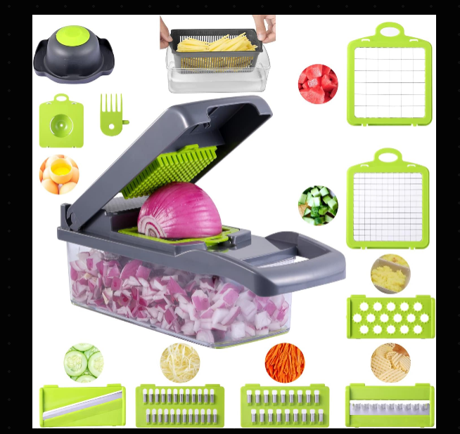 Vegetable Cutter, Chopper & Slicer